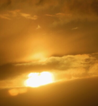 Fotografie getiteld "Sun Clouds" door Tom Schrijver, Origineel Kunstwerk, Digitale fotografie