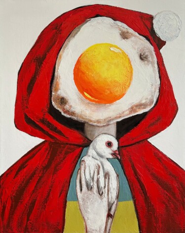 Peinture intitulée "Peace" par Ta Byrne, Œuvre d'art originale, Huile
