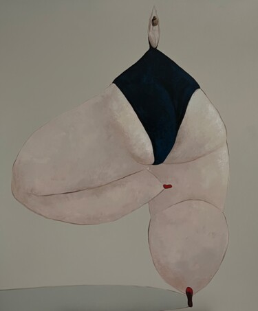 Картина под названием "Ballerina" - Ta Byrne, Подлинное произведение искусства, Масло