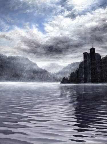 "Zamek Dunajec w Nie…" başlıklı Tablo Tabimory tarafından, Orijinal sanat, Petrol