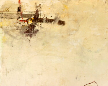 Alles dahinter Peinture intitulée "Alles dahinter" par Roland Hoelderle, Œuvre d'art originale, Acrylique