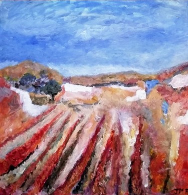 Painting titled "provence" by Tableauxdeco, Original Artwork