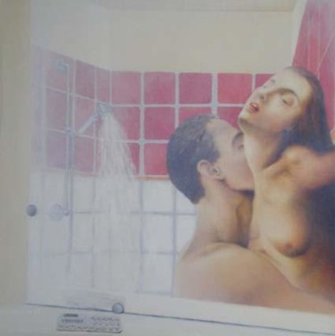 Peinture intitulée "Love or procreate,…" par Valérie Voinchet, Œuvre d'art originale, Acrylique