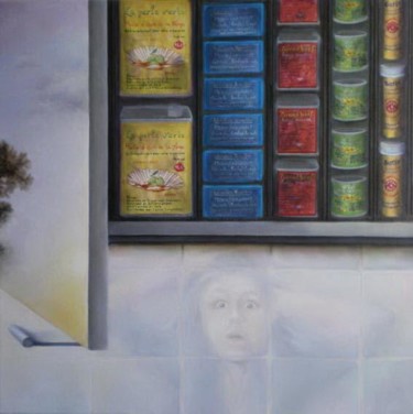 Pintura intitulada "Triptych of Food, W…" por Valérie Voinchet, Obras de arte originais