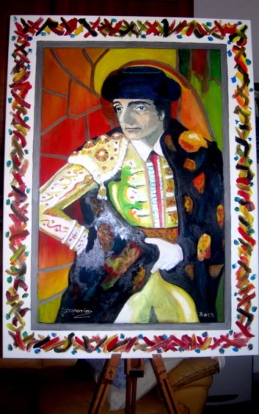 Peinture intitulée "Nimeno 2 Prince de…" par Tablogduperrier, Œuvre d'art originale, Huile