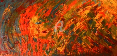 Pintura intitulada "n°82 "Scintillement…" por Les Lumières De Ma Vie, Obras de arte originais, Óleo