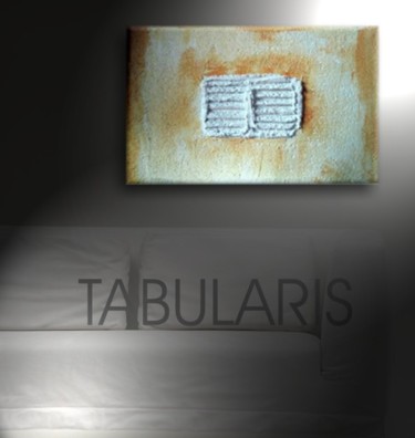 Pittura intitolato "RILIEVO" da Tabularis, Opera d'arte originale