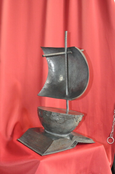 Sculpture titled "Les Lusiades 2" by Georges Tag, Original Artwork, Bronze