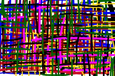 Digital Arts titled "lignes" by Georges Tag, Original Artwork, 2D Digital Work