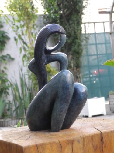 Sculpture titled ""Sonia"" by Georges Tag, Original Artwork, Casting
