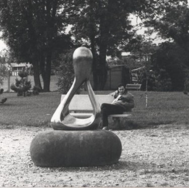 Скульптура под названием ""Forme n°2" Gargenv…" - Georges Tag, Подлинное произведение искусства, Бронза