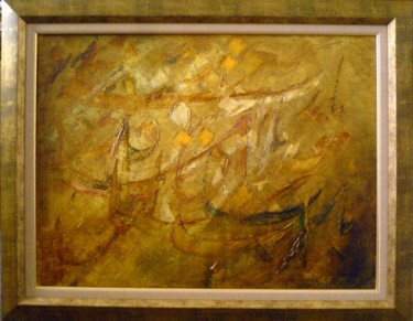 Картина под названием "belayi-eshq-45x60.j…" - Tahirakif, Подлинное произведение искусства