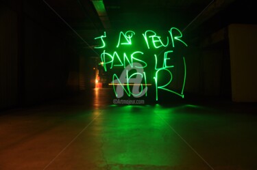 Fotografia zatytułowany „J'AI PEUR DANS LE N…” autorstwa Baf C, Oryginalna praca