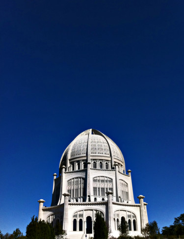 Photography titled "bahai temple" by Tahyr Alladurdyyev, Original Artwork