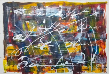 Multicolor Painting titled "Multicolor" by Taijul, Original Art, Acrylic