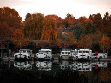 Photography titled "Bateaux" by Taïka, Original Artwork, Non Manipulated Photography