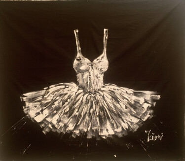 Картина под названием "Tutu" - Edith Taioni, Подлинное произведение искусства, Акрил