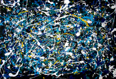 Untitled (dripping) Peinture intitulée "Untitled (dripping)" par T. Angot, Œuvre d'art originale, Acrylique