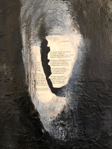 Картина под названием "risveglio" - Talita Maris, Подлинное произведение искусства, Коллажи Установлен на картон