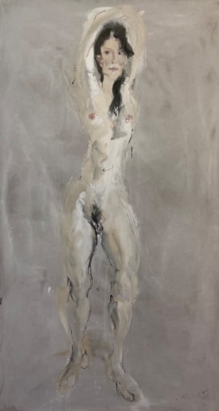 Peinture intitulée "Le Regard" par Philippe Tallis, Œuvre d'art originale, Acrylique