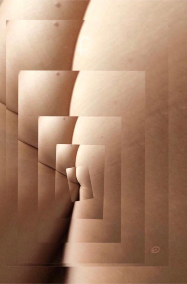 Digitale Kunst getiteld "Toutes  fesses deho…" door Philippe Tallis, Origineel Kunstwerk, Collages