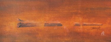Peinture intitulée "CARVELLE 6" par Taloc.K., Œuvre d'art originale, Encre