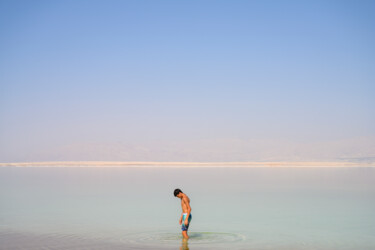 Fotografia intitolato "The Dead Sea #4" da Tal Paz-Fridman, Opera d'arte originale, Fotografia digitale