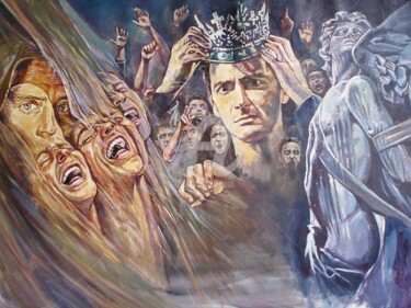Картина под названием ",,coronation''" - Tamar Modebadze, Подлинное произведение искусства
