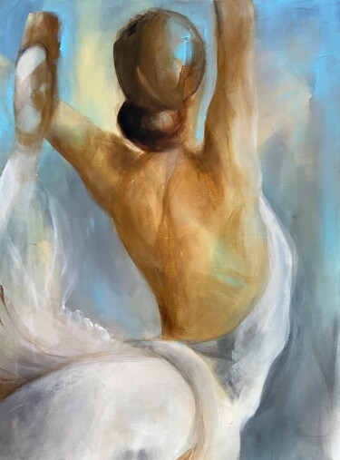 Schilderij getiteld "Tanz der Lichter" door Tamara Andjus, Origineel Kunstwerk, Acryl