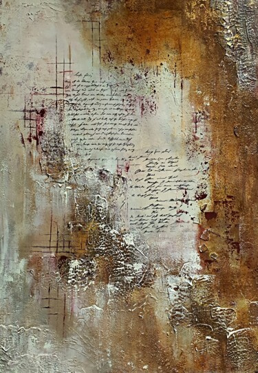 Ζωγραφική με τίτλο "Lost Places 3" από Tamara Javurek, Αυθεντικά έργα τέχνης, Ακρυλικό
