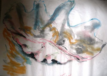 Oyster in the depths of the ocean Painting titled "Oyster in the depth…" by Tami Epstein, Original Art, Oil