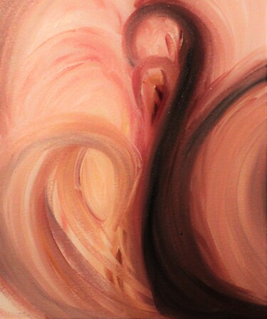 Картина под названием "Death" - Tammy Gauthreaux, Подлинное произведение искусства, Масло Установлен на Деревянная рама для…