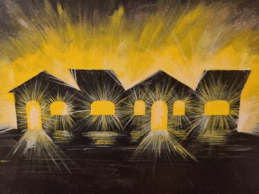 Pintura titulada "Luz Interior" por Tamura Patricia Ruri, Obra de arte original, Acrílico Montado en Bastidor de camilla de…