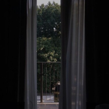 Looking out from the inside of the house to the window, the Photography titled "Looking out from th…" by Tấn Phát Trần, Original Art, Digital Photography