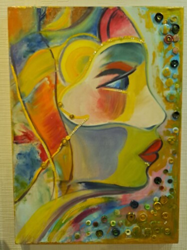 Peinture intitulée "Воображение" par Tania Koshko, Œuvre d'art originale, Huile