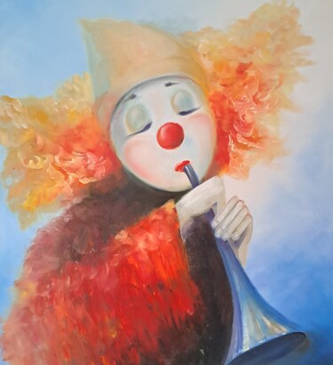 Картина под названием "Мелодия" - Таня Кошко, Подлинное произведение искусства, Масло