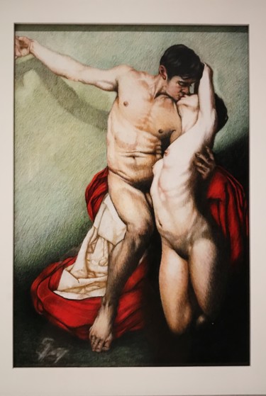 "The power of love" başlıklı Resim Taneasart tarafından, Orijinal sanat, Mum boya