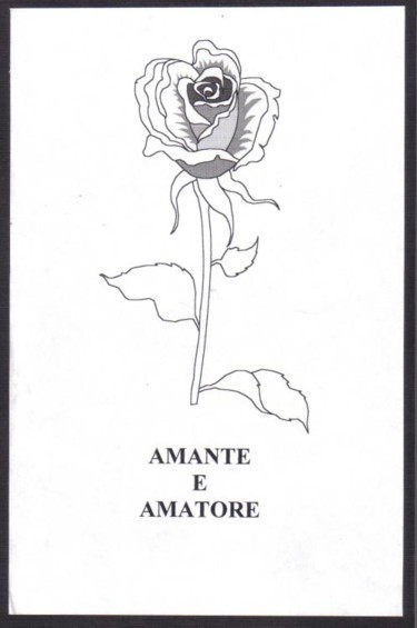 Pittura intitolato "AMANTE E AMATORE" da Tango, Opera d'arte originale