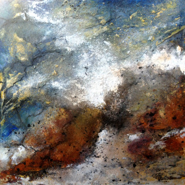 Pittura intitolato "Stella oppure terra" da Tania Klinke, Opera d'arte originale, Altro