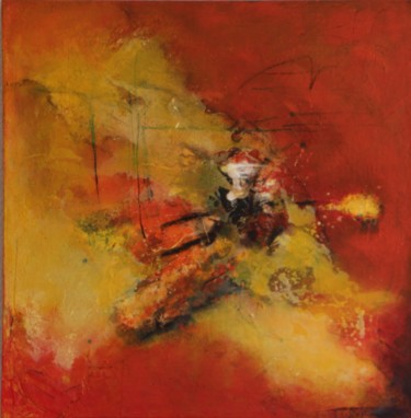 Malerei mit dem Titel "La musique joyeuse" von Tania Klinke, Original-Kunstwerk, Acryl