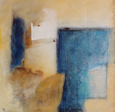 Malerei mit dem Titel "Découverte" von Tania Klinke, Original-Kunstwerk