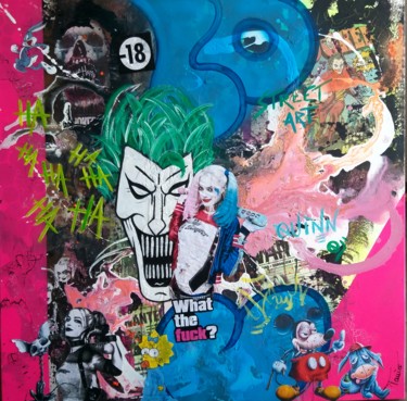 Peinture intitulée "pop art "Harley"" par Tania Mtlv, Œuvre d'art originale, Acrylique