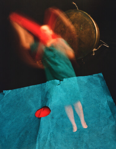 Fotografie mit dem Titel "Two colors" von Tania Serket, Original-Kunstwerk, Analog Fotografie