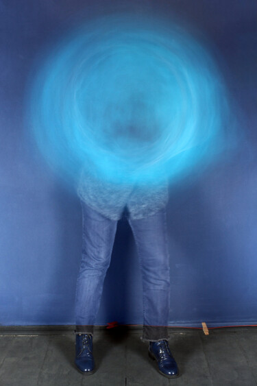 Fotografia intitolato "Transfigure in blue" da Tania Serket, Opera d'arte originale, Fotografia digitale
