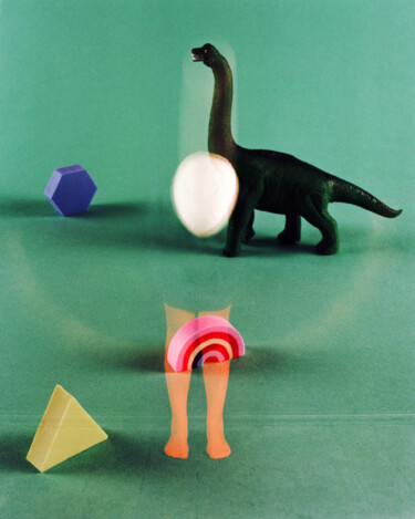 Fotografie mit dem Titel "Dinosauria" von Tania Serket, Original-Kunstwerk, Digitaldruck