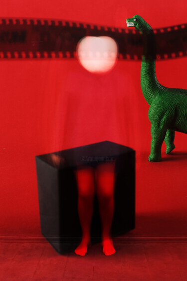 Fotografia intitolato "Red light" da Tania Serket, Opera d'arte originale, Fotografia digitale