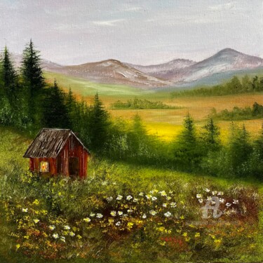 Peinture intitulée "Best Spring Day" par Tanja Frost, Œuvre d'art originale, Huile Monté sur Châssis en bois