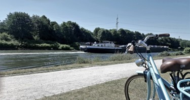 Fotografia zatytułowany „biking-day” autorstwa Tanja Niegsch, Oryginalna praca, Fotografia cyfrowa