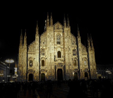Fotografie mit dem Titel "Duomo di Milano II" von Tanja Niegsch, Original-Kunstwerk, Digitale Fotografie
