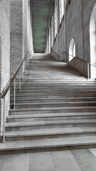 Photography titled "stairs" by Tanja Niegsch, Original Artwork, Digital Photography
